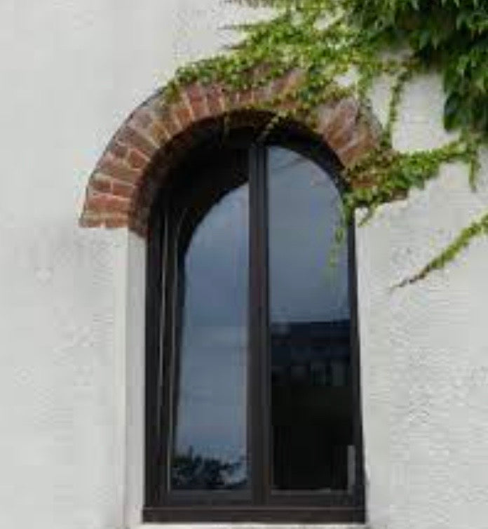 Fenêtre Aluminium cintré deux ventaux ouvrants