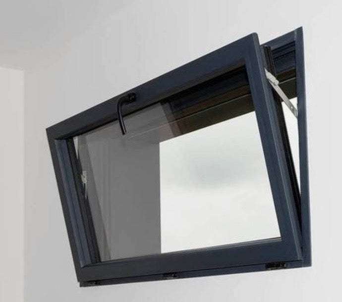 Fenêtre Aluminium à soufflet sécurité