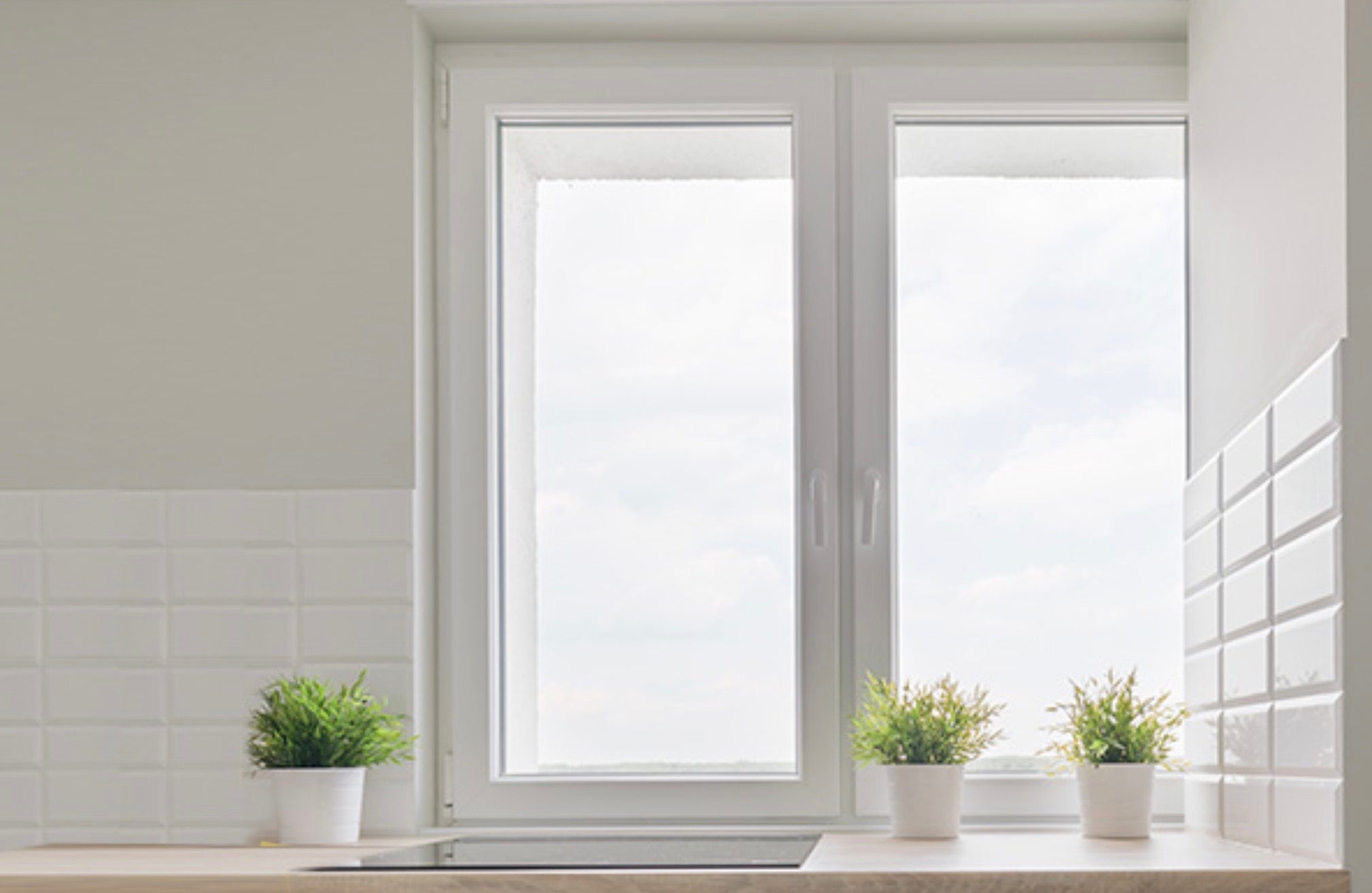 Fenêtre PVC deux cadres double ouvrant