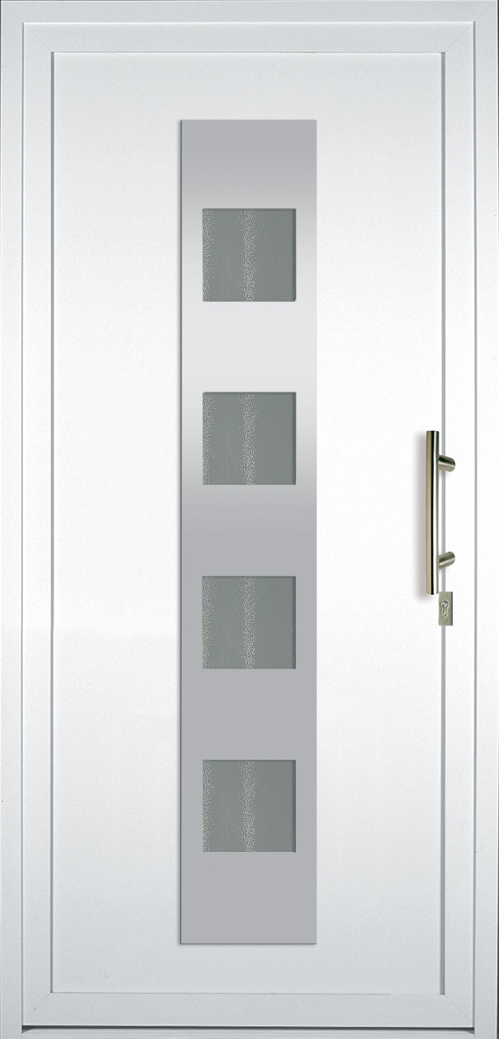 Porte d'entrée en  PVC AP 1302 - CORINE