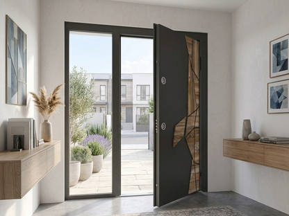 Porte d'entrée blindée PRKD  LUX - REY 16