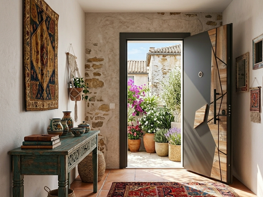 Porte d'entrée blindée PRKD  LUX - REY 16