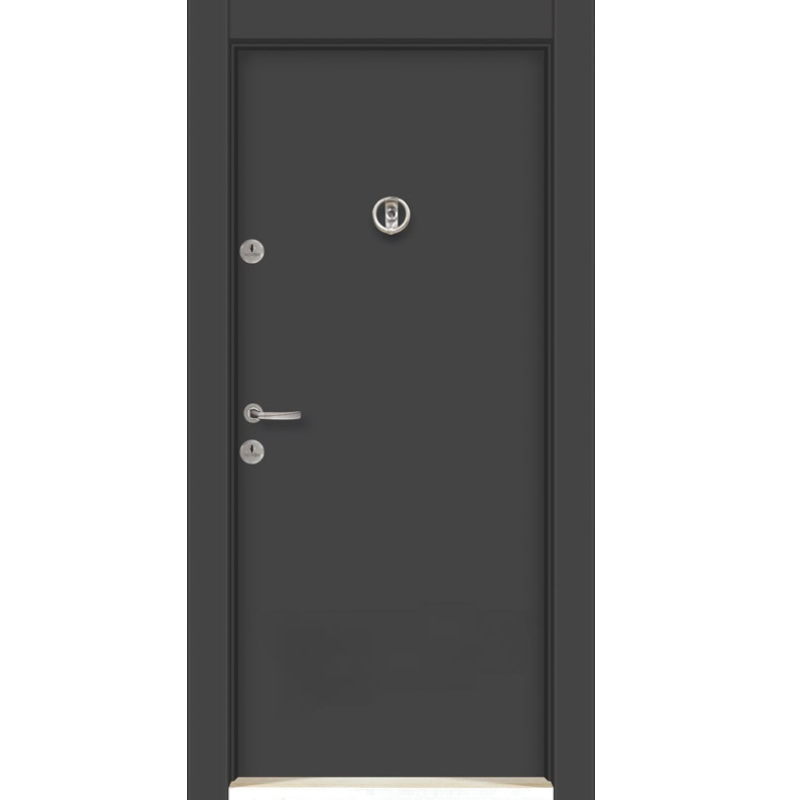 Porte d’entrée blindée D-240 Anthracite