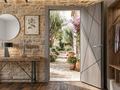 Porte d'entrée blindée STRL - Gris Mesh