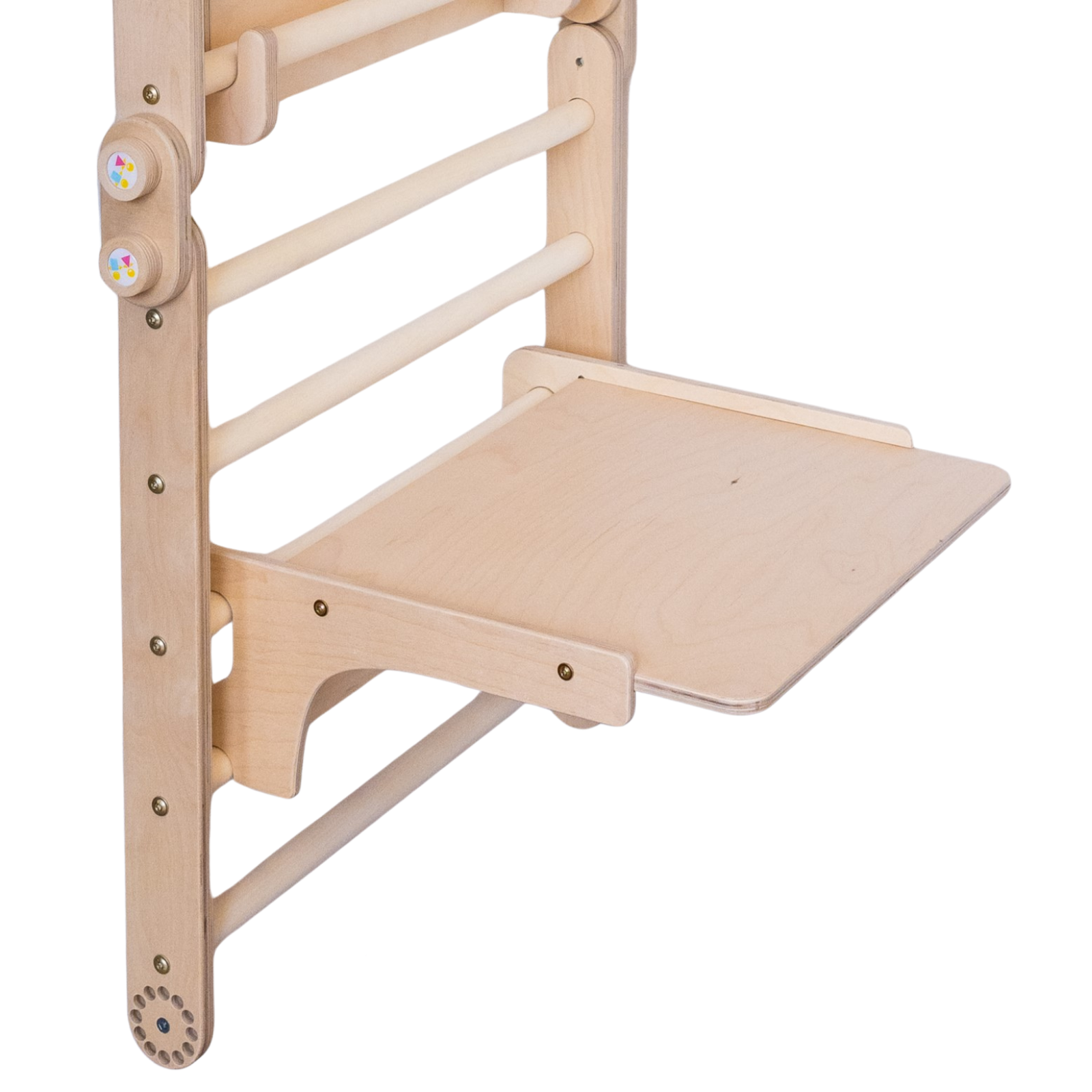 126_Plateau table en bois (extension) pour triangle de Pikler pliable