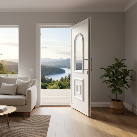 Porte d'entrée en  PVC AP 1436 - VENCO