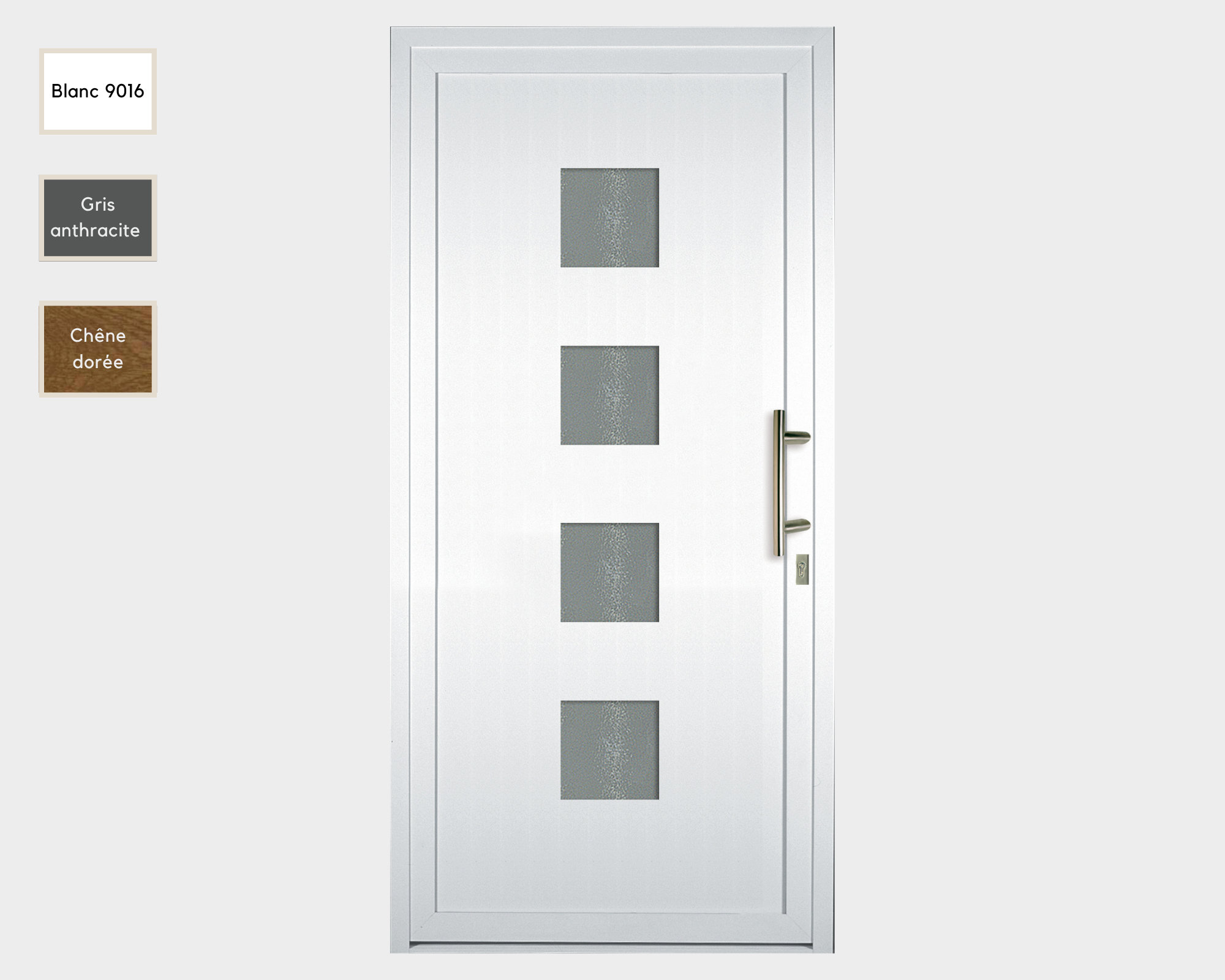 Porte d'entrée en  PVC AP 1402 - VITO