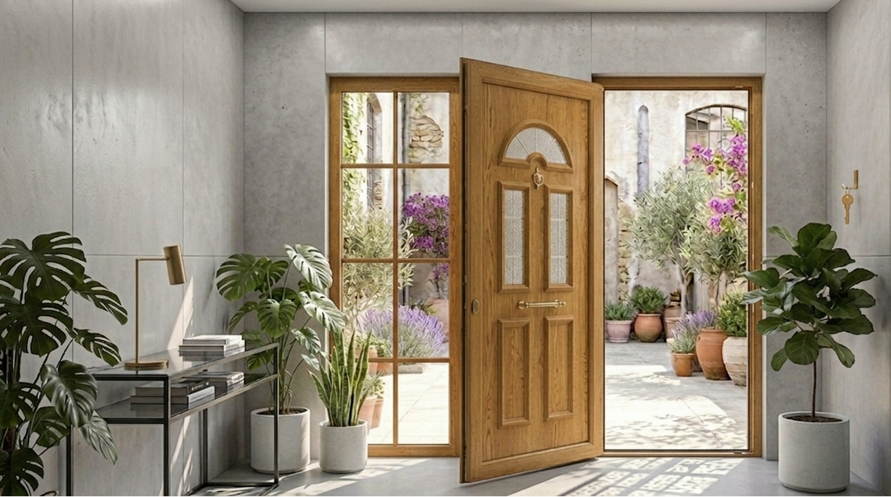 Porte en  PVC 1820 - ARCHE