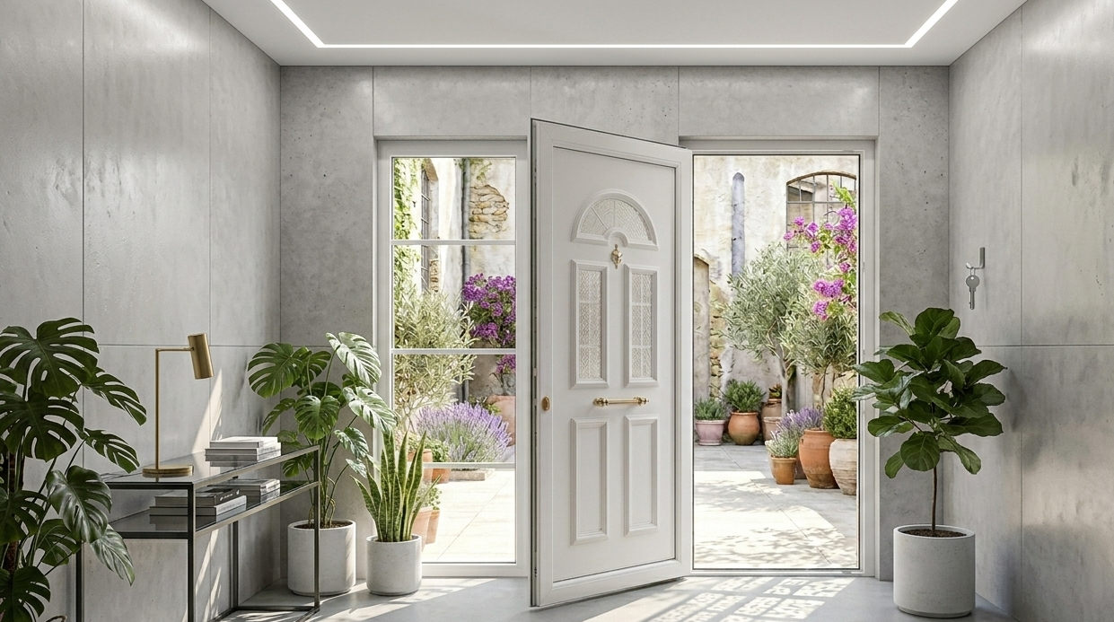 Porte en  PVC 1820 - ARCHE