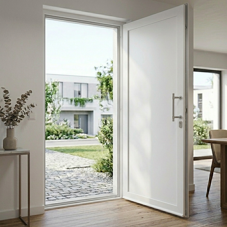 Porte en  PVC 1830 - BLNC
