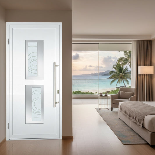 Porte d'entrée en  PVC AP 1301 - METSU