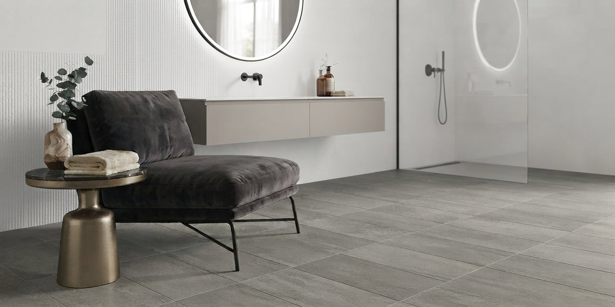 ROSSETTI GREY 9008A21 - 30,3 x 60,6 cm - 16,51€/m²- Pack 50 m²