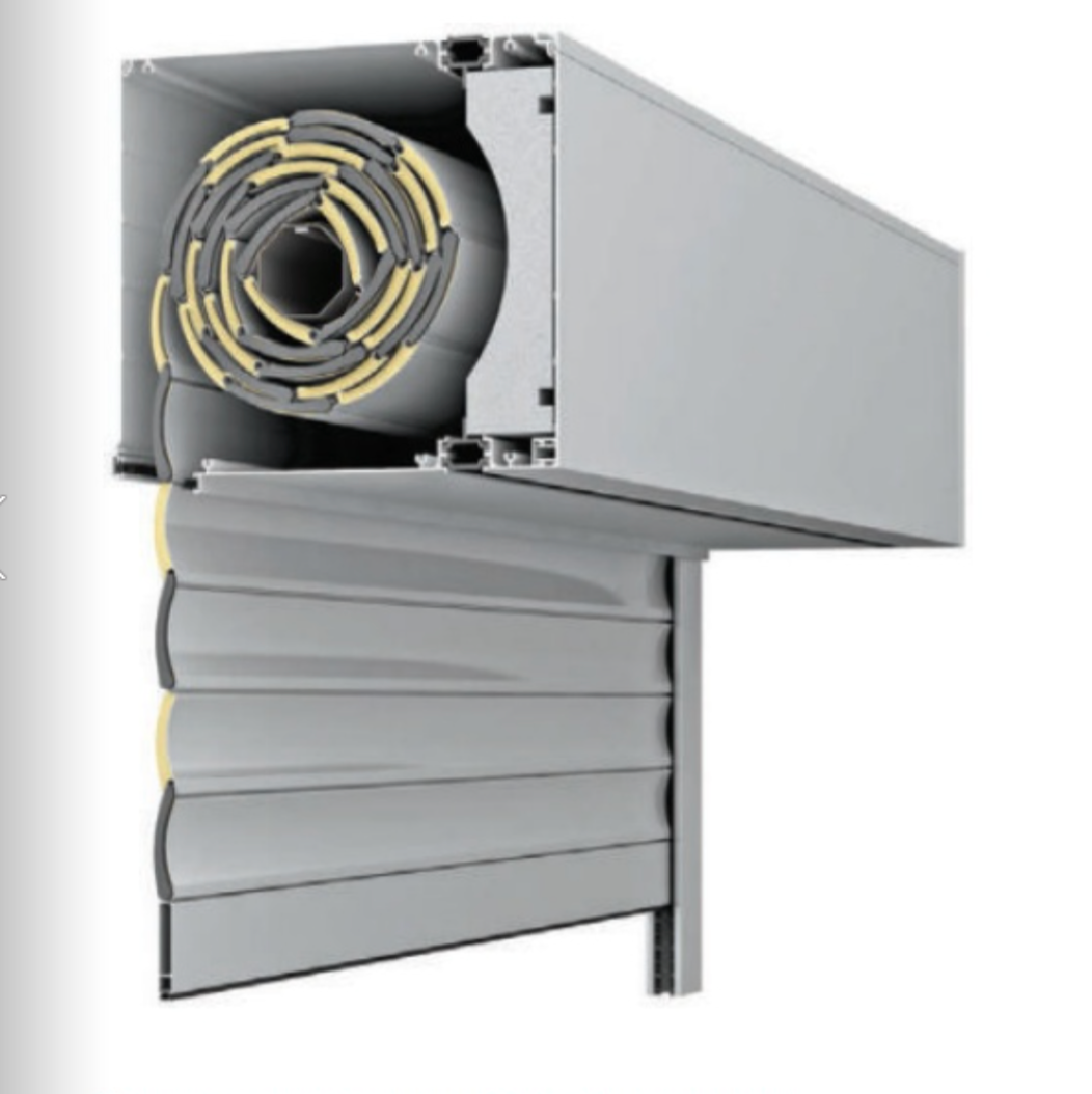 Volet roulant motorisé THERMO CONFORT -50 RAL 9016