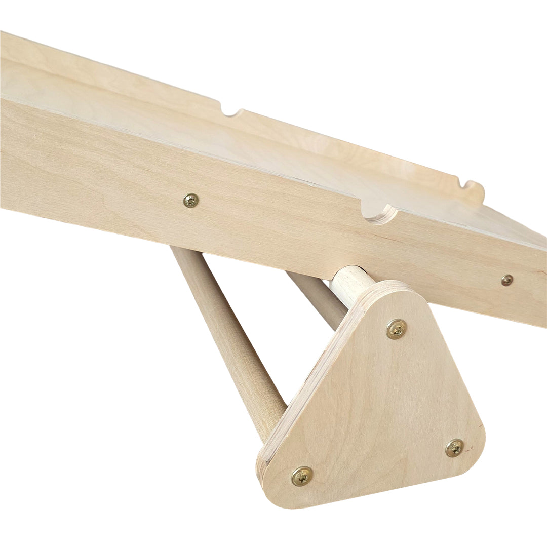 117_Triangle de Pikler pliable 3-en-1 pour enfants (motricité et équilibre)