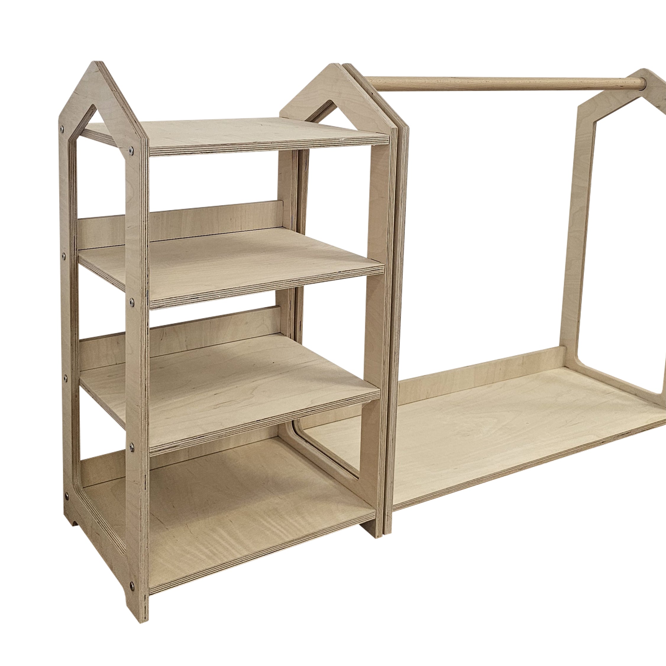 116_Armoire-penderie Montessori pour tout-petit (autonomie)